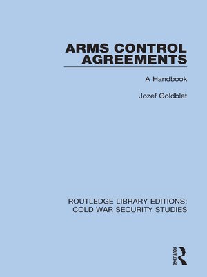 cover image of Arms Control Agreements